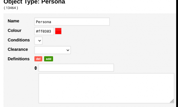 Description of the database structure